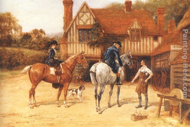 Heywood Hardy The Loose Shoe